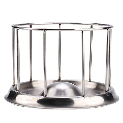 Stainless Steel Reptile Food & Water Bowl for Tortoise and Small Water – Small (S (31.5 X 25.2in)) - size: S (31.5 X 25.2in)