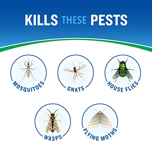 Cutter Backyard Bug Control Outdoor Fogger 16 Oz, 3 Pack | Kills Mosquitoes, Gnats, Flies, Wasps & More, For Decks, Patios & Picnic Areas, Treats up to 1,200 Cu Ft - size: 3 Pack