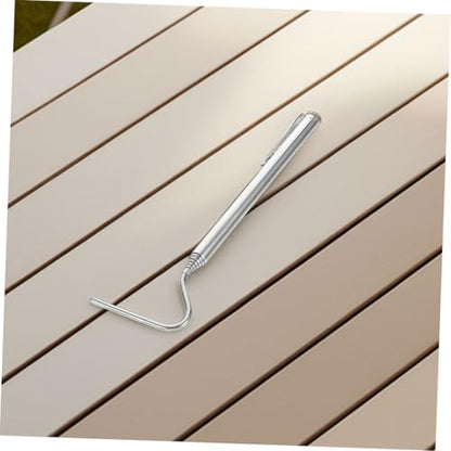 WOONEKY Stainless Steel Retractable Snake Hook Extendable Grabber for Reptile Handling Easy to Use Tool for Herpetologists and Wildlife Enthusiasts Portable Design for Outdoor Activities