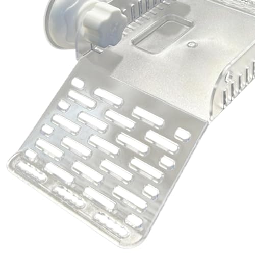 Reptile Resting Platform for Turtles with Suction Base for Aquatic Environments, Translucent Bridge - color: Translucent Bridge