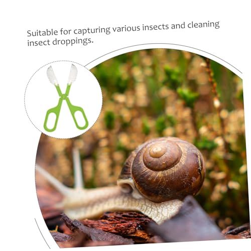 Plastic Material Reptile Poop Scoop Cage Clamp for Aquarium Cleaning Clip