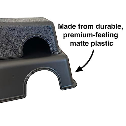Plastic Reptile Hide Box for Leopard Geckos, Snakes, Lizards, Cornsnakes - Small & Juvenile - style: Small