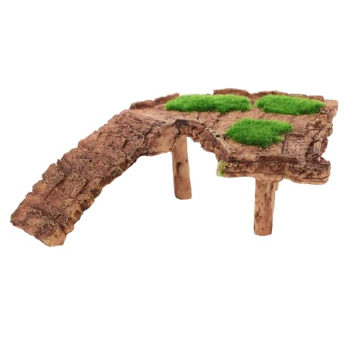 BESPORTBLE Turtle Basking Platform for Reptiles Durable Aquarium Landscape Decoration Multi-Functional Climbing Ramp Easy Access for Turtles and Frogs Water-Resistant Resin Design