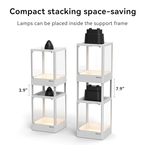 Reptile Terrarium Stacking Post 10CM 4Pcs, for ADVINCI Collection 3.2/9.5/24/32/45 Gallon Tanks