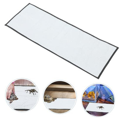 Happyyami Reptile Heat Pad Thermostat Self-Warming Mat for Snakes Lizards Tortoises Heat Retention and Easy to Clean - size: 85.00X29.30X0.30CM
