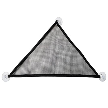 2 Pcs Bearded Dragon Lizard Hammock, Geckos Hammock, Breathable Mesh Reptile Hammock, Suitable for Iguanas, Anoles, Geckos, Snakes, Chameleon（Black） - color: black
