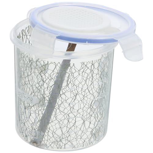 Mantis Breeding Box for Home Use Stable Ventilation System, Plastic and Wood Material Pet Feeding Box Suitable for Geckos and Reptile Animals in Terrariums