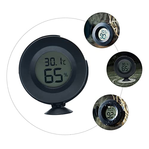 VICASKY 1pc Reptile Hygrometer Thermometer Digital Humidity Monitor for Reptiles Accurate Temperature Gauge with Sensors Durable Construction for Long Term Use