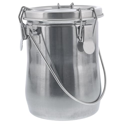 U.S. Art Supply Large Stainless Steel Leak-Proof Deluxe Paint Brush Washer with Wash Tank, Clip-On Lid, and Strainer Cup - Oil Paint Brush Cleaner for Artists