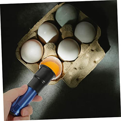 Handheld Egg Candler Lamp Professional Flash Light for Egg Testing Poultry Incubation Equipment for Chicken and Quail Eggs Portable Egg Candling Tool