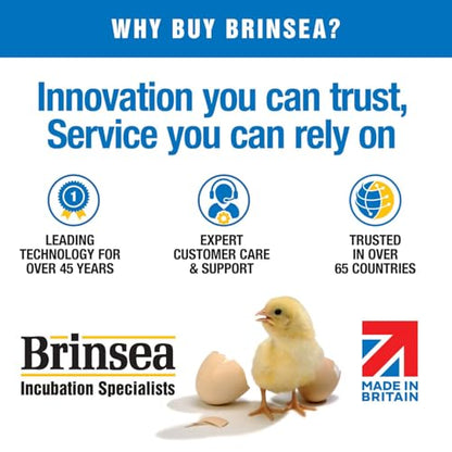 Brinsea Mini II Advance Complete Classroom Egg Hatching Incubation Kit | Inspire students! Includes incubator, all accessories & lesson plans for effortless egg hatching in the classroom or at home - size: Classroom Kit, 7 Eggs