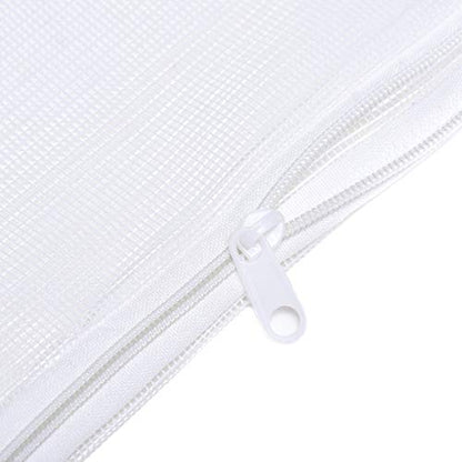 JIHAQUA Aquarium Filter Bags with Plastic Zipper, 14 x 18 inch, 6 Pack | Large, Reusable, Fish Tank Filter Media, Mesh Bags - size: 14 x 18 inch (6 Pack)