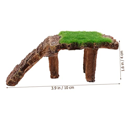 Turtle Tank Basking Platform Vivid Rockery Design for Reptiles and Practical Amphibian Climbing Ramp for Water Turtles Frogs and Lizards