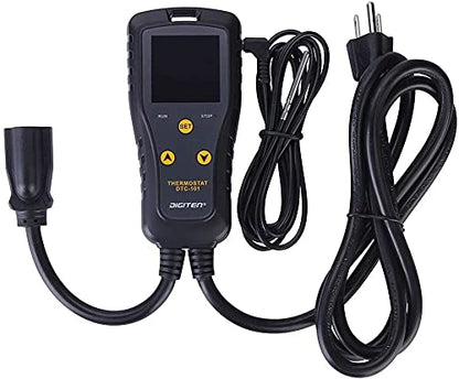 DIGITEN DTC101 Temperature Controller Digital Heat Mat Thermostat Greenhouse Thermostat Outlet Heating Cooling Temperature Control Seedlings Germination Rooting Fermentation Reptiles - style: 10A Temperature Controller