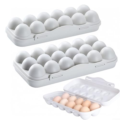 Portable Egg Storage Box With 18 Grids Egg Protector Case Tray Container Secure Egg Transport Outdoor Trips And Activities(18 Pink) - size: 18 Pink