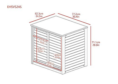 New Age Pet ECOFLEX Small Reptile Enclosure with Matching Cabinet Stand Set in Grey - color: Grey, size: Small