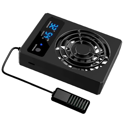 Reptiles Cooling Fan for Terrariums Low Chiller Air Coolers Humidity Reducer Chiller Automatic Control Reptiles Habitat Improvement - color: D