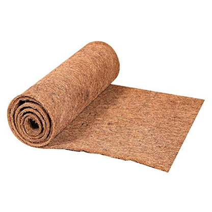 Ymiko Mat Coconut Fiber Coconut Fiber Reptile Mat for Turtles, Lizards & Snakes - Durable, Washable, Carpet 60x100cm - Perfect for Pet Health & Comfort (Brown)