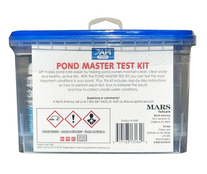 API POND MASTER TEST KIT Pond Water Test Kit 500-Test - style: Pond