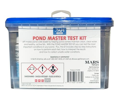 API POND MASTER TEST KIT Pond Water Test Kit 500-Test - style: Pond