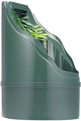 Reptile Drinking Fountain, Waterfall Automatic Circulation Water Dispenser for Lizard Chameleon Dispenser Habitat Aquarium Simulated Rainforest