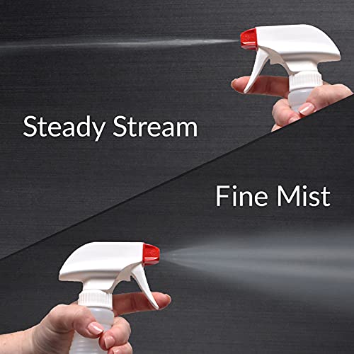Pinnacle Mercantile Plastic Spray Bottles Leak Proof Technology Empty 16 oz Value Pack of 64 Made In USA - size: 16 Oz, 64 Pack
