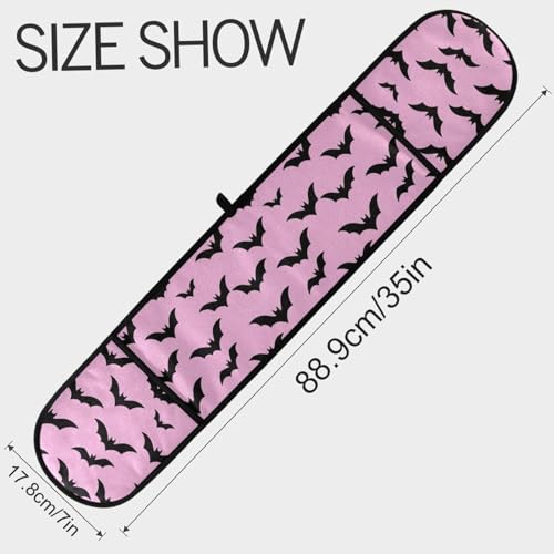 Dual-functionality Mitts and Pot Holders Sets High Heat Resistant Pot Holder Gloves Kitchen Aid BBQ (Pastel Goth Pink Bats) - color: Pastel Goth Pink Bats