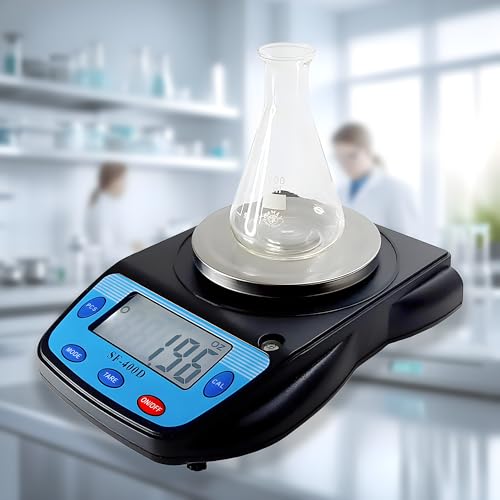 Digital Laboratory Balance 0.01g Precision Lab Scale for Bench Weighing
