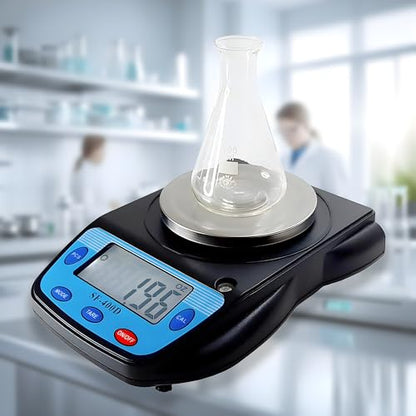 Digital Laboratory Balance 0.01g Precision Lab Scale for Bench Weighing