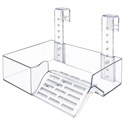 Turtle Basking Platform, Non Toxic Floating Ramp for Aquatic Turtles, Slip Resistant Surface, Easy to Clamp, Durable Tank Decor for Reptile Habitats, Terrarium Accessories