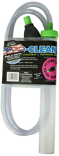 Python Pro-Clean Aquarium Gravel Washer/Siphon Kit, Large with Siphon Squeeze
