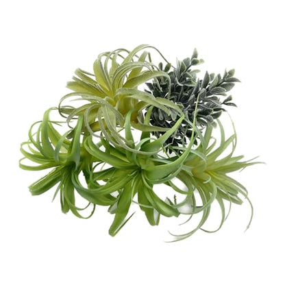 POANTA 5 Pack Assorted Artificial Succulents Air Plants Set Unpotted Realistic Greenery Plants Home Garden Decoration