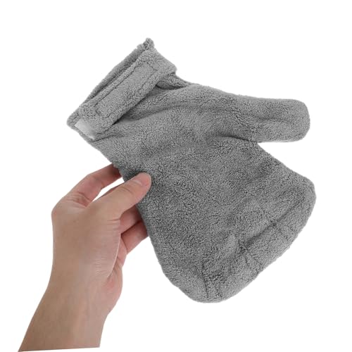 Hamster Anti-bite Gloves Bite Proof Pet Protective Gloves for Small Animals Gray for Handling Birds Parrots Chinchillas Safe Animal Care