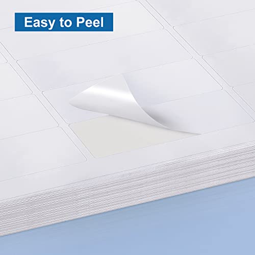 Methdic Address Labels 1" x 2-5/8" 900 Labels Sticker Paper for Laser/Ink Jet Printer Mailing Labels 8.5"×11" White 30 per Sheet - size: Rectangular 1" x 2-5/8", style: 30 Sheets