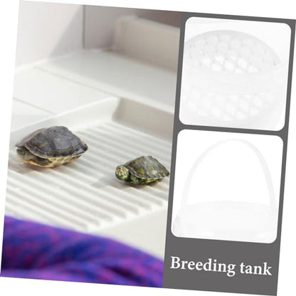 SUPVOX Turtle Box Safe Easy to Use Breeding Tanks Isolation Tortoise Nursery Aquarium Divider