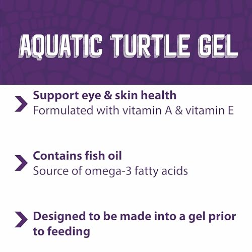 Mazuri | Aquatic Turtle Food | Easy-to-Serve Gel | Freshwater Formula- 8 Ounce (8 oz) Bag - size: 8 Ounce (Pack of 1)