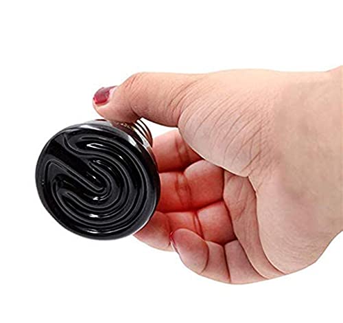 4-Packs 50W Black Ceramic Heat Lamp Mini Reptile Heat Lamp Bulbs E26/E27 110V Infrared Reptile Heat Emitter Heater Lamp Bulb No Light Lamps for Lizard Brooder Coop Aquarium Lizard Turtle