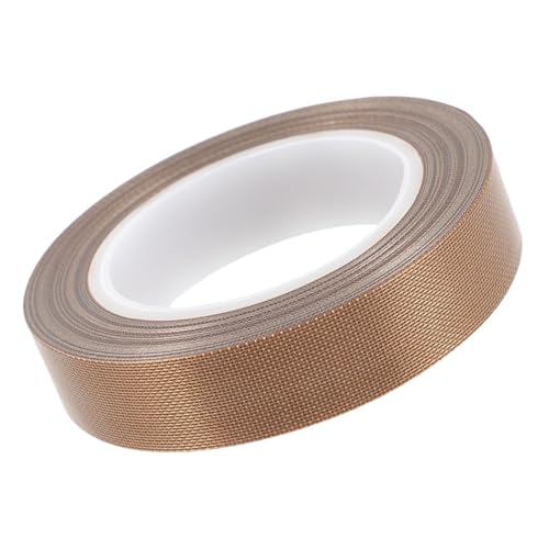 ibasenice PTFE Tape for Vacuum Sealer High Temperature Heat Insulation Sealing Tape 10mm X 10m X 0.13mm Wear-Resistant Replacement for Hand Sealers