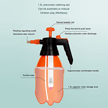 Reptile Air Pressure Sprayer, Manual Garden Sprayer Fogger Sprayers Hand Pressure Spray Bottle Adjustable Air Compression Watering CanSprayers