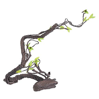 Artificial Vine Climber, Artificial Reptiles Vine Climber Jungle Forest Bend Branch Terrarium Cage Decor(WF-2) - size: WF-2