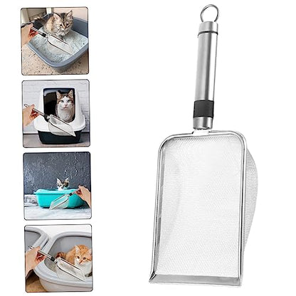 Reptile Litter Scoop Cleaning Tool for Reptile Waste Mesh Design for Efficient Litter Management for Indoor Use and