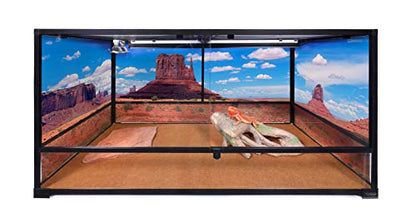Carolina Custom Cages, 48Lx24Wx24H Tall Extra-Long Deep Terrarium; Easy Assembly - size: 48Lx24Wx24H