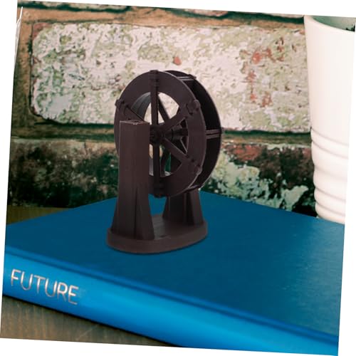 Mobestech Miniature Water Wheel Fountain Decor Landscape Water Wheel Prop for DIY Gardens Ponds and Indoor Displays Versatile Fountain Accessories