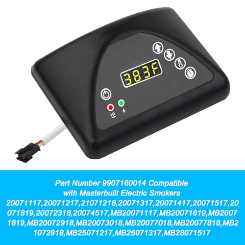 9907160014 Digital Control Board Panel kit for Masterbuilt Electric Smoker Parts MB20071317/ 20071117/21071218