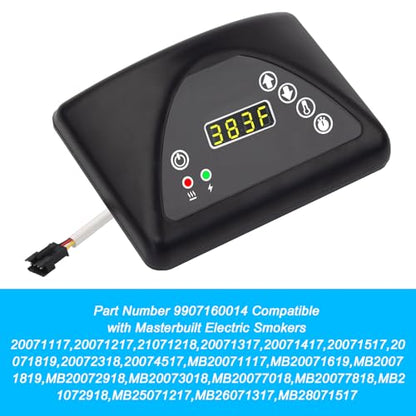 9907160014 Digital Control Board Panel kit for Masterbuilt Electric Smoker Parts MB20071317/ 20071117/21071218