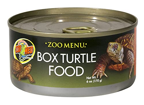DBDPet Zoo Menu Box Turtle Food 6oz - Includes Attached Pro-Tip Guide