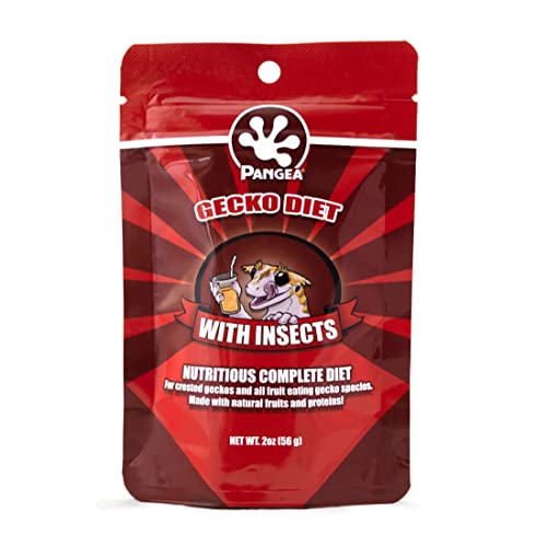 Pangea Fruit Mix with Insects Crested Gecko Complete Diet, 2 oz - size: 2 Ounce (Pack of 1)