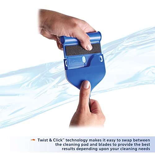 Aqueon ProScraper 3.0™ Foam Cleaning Pad & Twist & Click™ Head - size: One Size, style: Foam Cleaning Pad With Twist & Click Head
