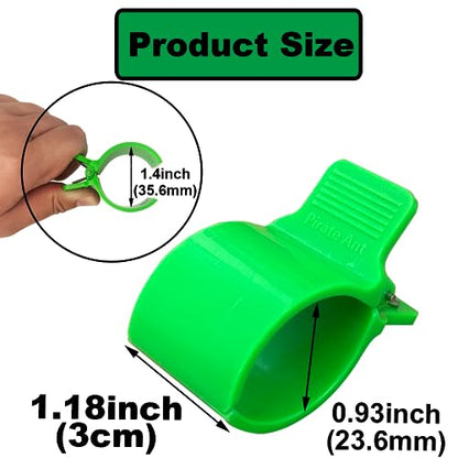 Greenhouse Clamps for3/4-1 Inch PVC Pipe, Greenhouse Hoops,Support Frame, Grow Tunnel,Plant Support Garden Stakes.For Fixing Plant Cover, Garden Plastic Sheeting, Film Row Cover, Net. - size: for 3/4-1inch PVC Pipe