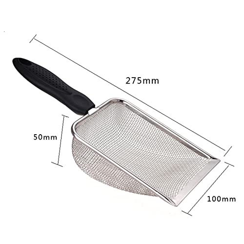 Reptile Sand Cleaning Tool Mesh Screen Fecal Spoon for Cats and Reptiles